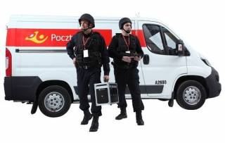 Poczta Polska Ochrona rocznie konwojuje miliardy złotych