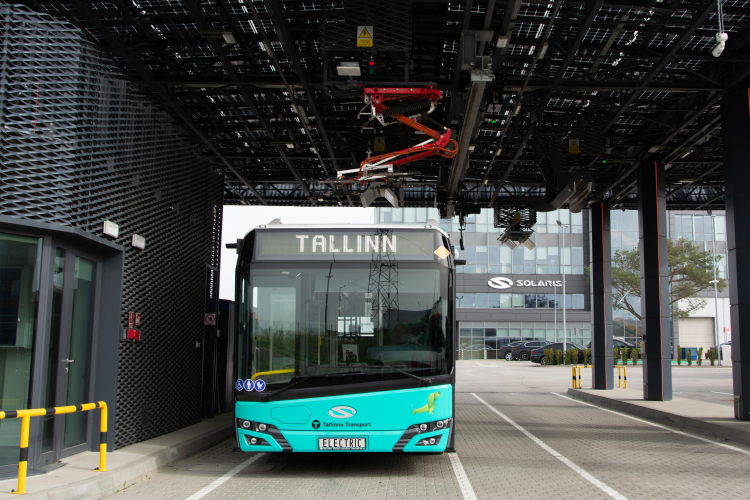 Pierwsze elektryczne autobusy w Tallinie