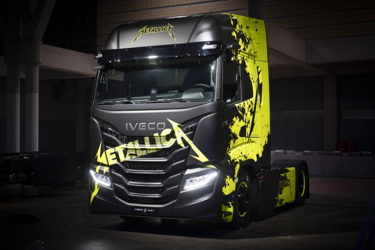 Elektromobilność IVECO w rytm muzyki zespołu Metallica