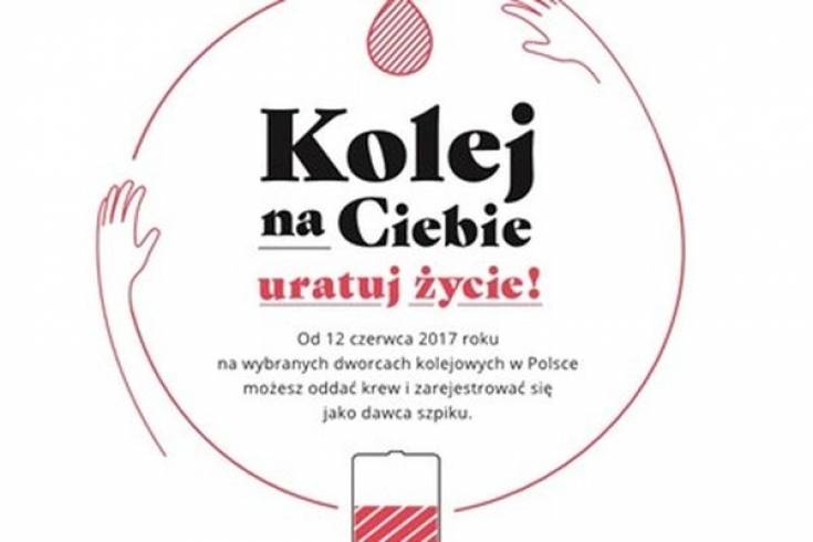 PKP CARGO współorganizuje Akcję &quot;Kolej na Ciebie - uratuj życie!&quot;