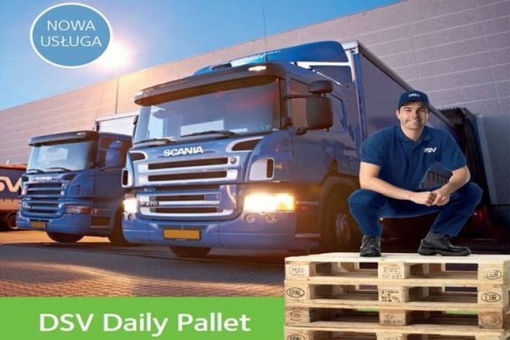 Nowy serwis drobnicowy DSV Daily Pallet