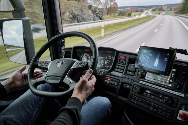 Autonomiczny transport Scania między centrami logistycznymi