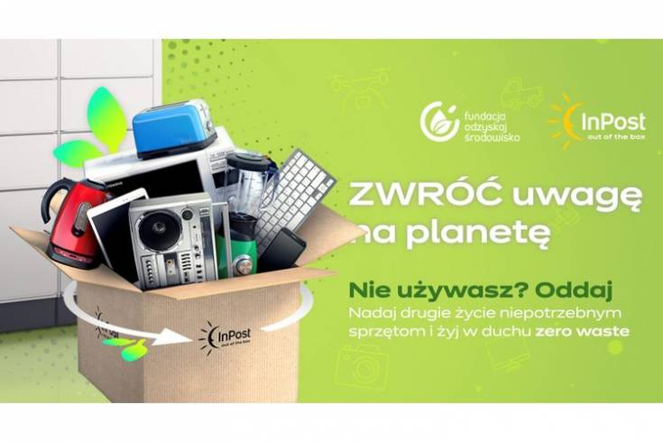 Oddaj używany sprzęt elektryczny i elektroniczny przez Paczkomat® InPost