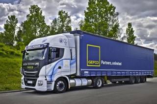GEFCO testuje ciężarówkę IVECO z jednopaliwowym silnikiem LNG