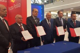 Poczta Polska, Grupa Enea i KZŁ podpisały list intencyjny na rzecz rozwijania elektromobilności