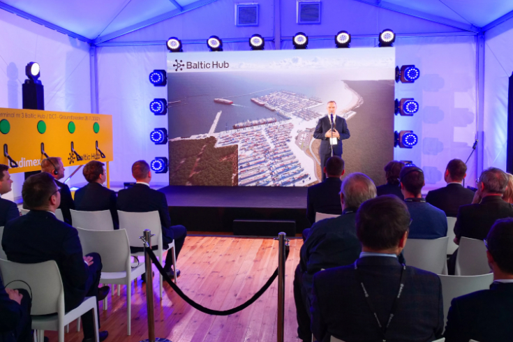 Oficjalne rozpoczęcie budowy trzeciego nabrzeża Baltic Hub