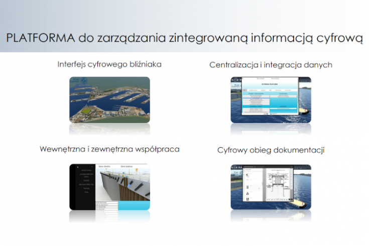 Wdrożenie platformy do zarządzania zintegrowaną informacją cyfrową - Cyfrowy Bliźniak Portu Gdynia