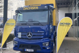 DACHSER wykorzystuje e-ciężarówki do transportu transgranicznego