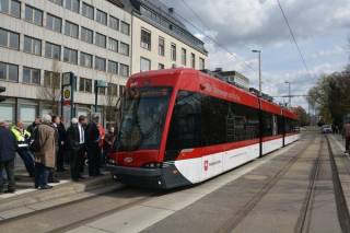 Dwa pierwsze Tramino Braunschweig już kursują na linii