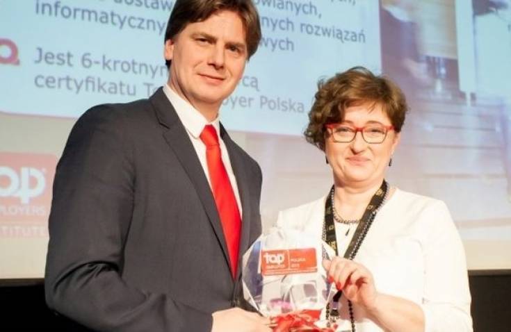 Firma Volvo Polska laureatem certyfikacji Top Employers Polska 2015