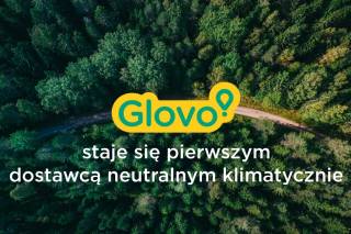 Glovo staje się pierwszym dostawcą neutralnym klimatycznie