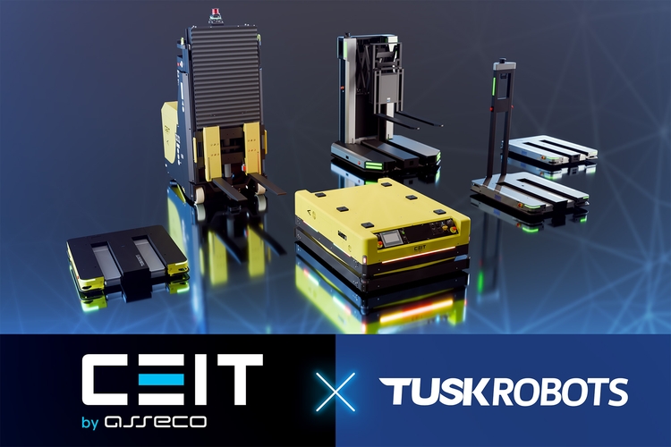 Asseco CEIT i Tuskrobots Europe na LogiMAT 2026: partnerstwo, kt&oacute;re łączy robotykę z inteligencją procesową w czasie rzeczywistym