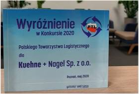 Program środowiskowy Net Zero Carbon wyróżniony w konkursie o Nagrodę Polskiego Towarzystwa Logistycznego 2020