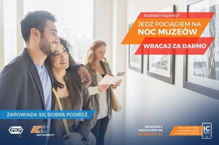 Pociągiem PKP Intercity na Noc Muzeów