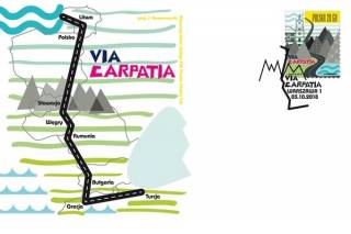 Via Carpatia na 10 mln znaczków