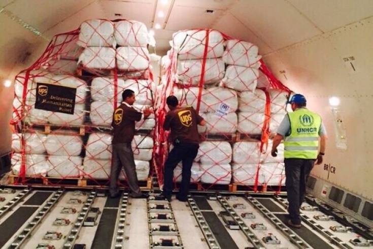 Fundacja UPS finansuje transport pomocy humanitarnej ONZ dla uchodźców z Syrii