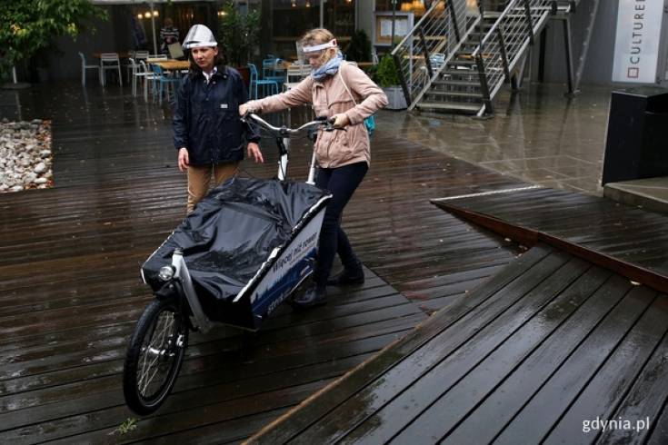 Urząd Miasta w Gdyni dotuje rowery cargo