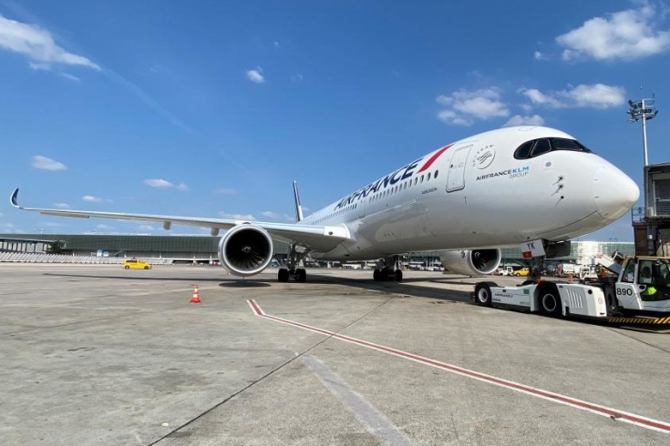 Air France obniża emisję prawie o połowę podczas dwóch lotów specjalnych