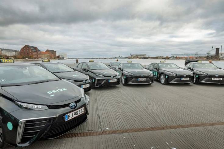 100 wodorowych taksówek na ulicach Kopenhagi