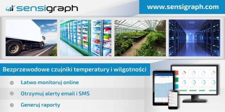 Innowacja w logistyce - bezprzewodowy system pomiaru temperatury