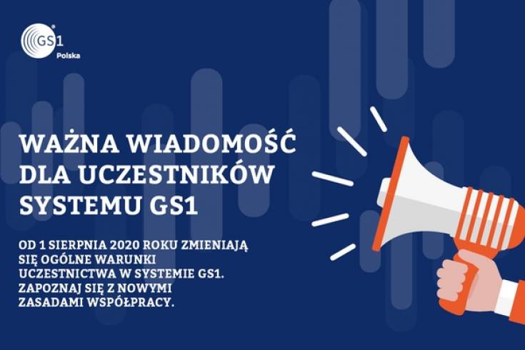 Zmiana ogólnych warunków uczestnictwa w systemie GS1