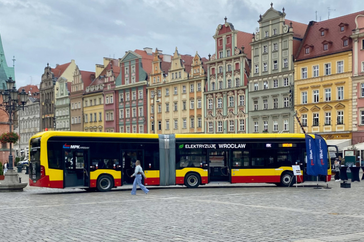 Nowe autobusy elektryczne we Wrocławiu