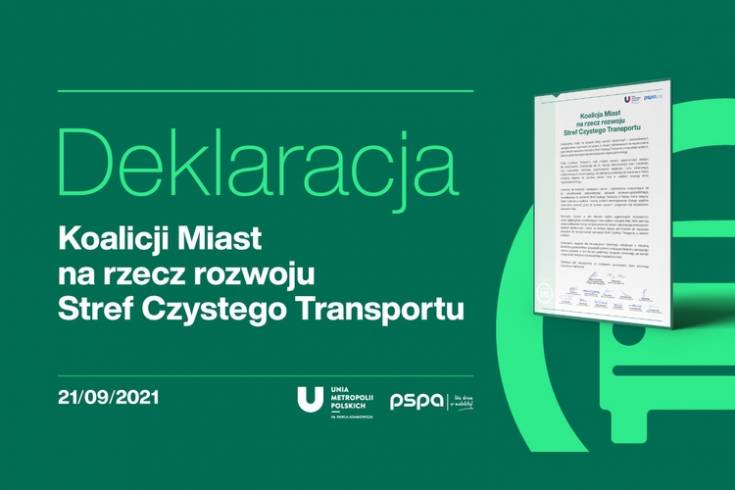 Deklaracja polskich samorządów na rzecz rozwoju Stref Czystego Transportu
