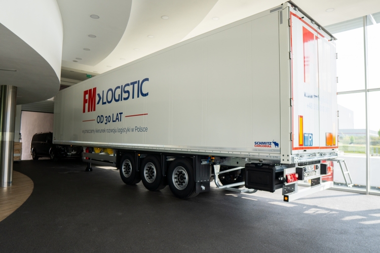 FM Logistic Receives Trailers from EWT Truck &amp; Trailer Polska