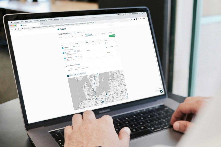 Nowe rozwiązanie dla przewoźnik&oacute;w Girteka Partners Portal