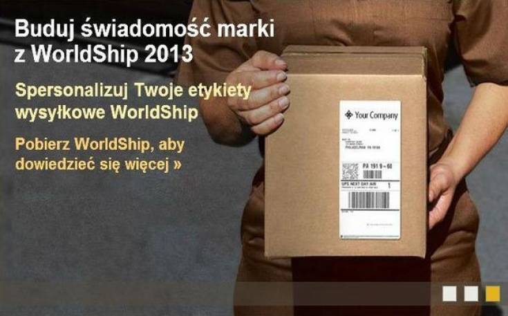 UPS wprowadza etykiety z miejscem na działania reklamowo-promocyjne swoich klientów 