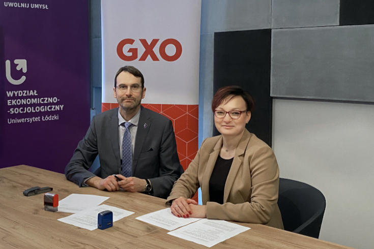 GXO zostało partnerem Uniwersytetu Łódzkiego