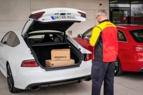 Po raz pierwszy w Niemczech samochód mobilnym punktem dostaw paczek