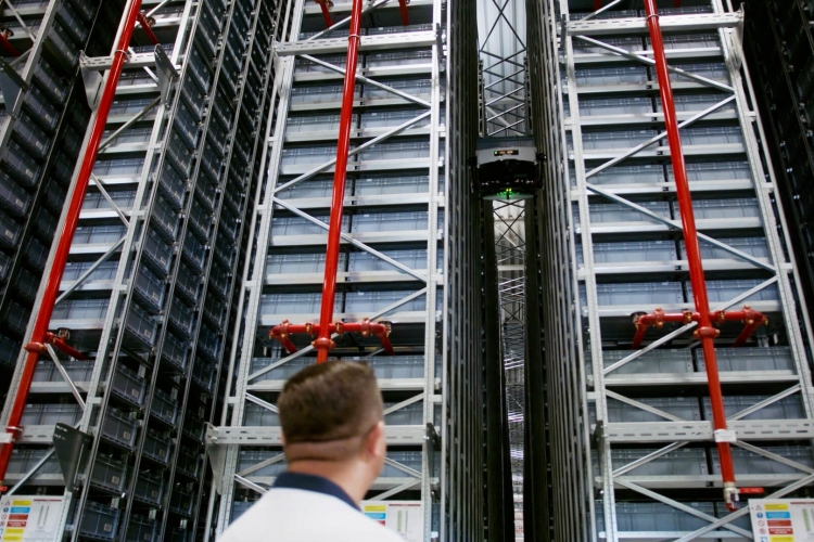 Pierwszy w Polsce magazyn z robotami Skypod® w pełni funkcjonalny