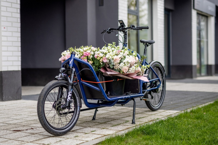 Elektryczny rower cargo Urvis Bike wjeżdża na rynek