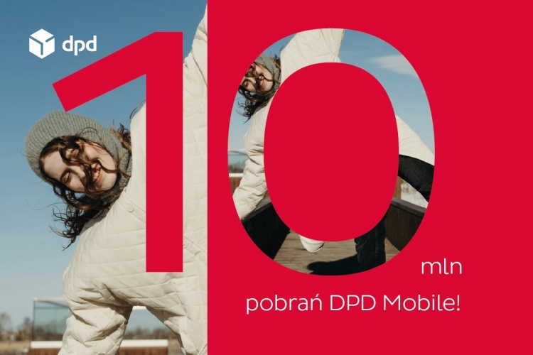 10 milionów pobrań aplikacji DPD Mobile