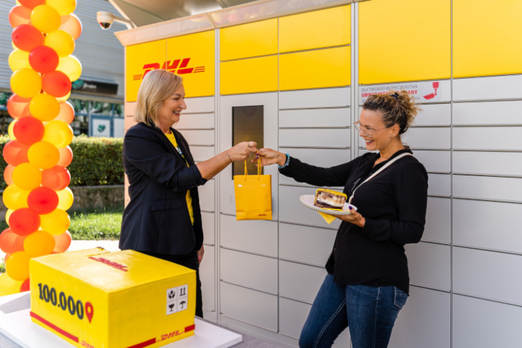 100-tysięczny punkt obsługi paczek DHL eCommerce