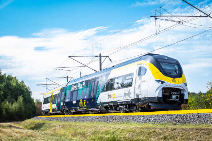 Premierowa jazda pociągu wodorowego Siemens Mobility