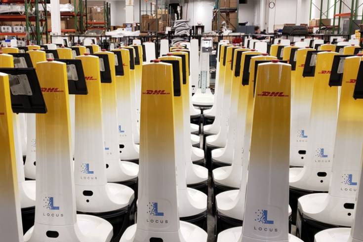 2000 robotów w DHL Supply Chain dzięki współpracy z Locus Robotics