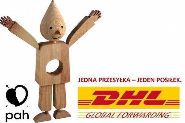 DHL Global Forwarding kontynuuje współpracę z Polską Akcją Humanitarną