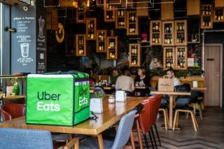 Uber Eats rośnie jak na drożdżach