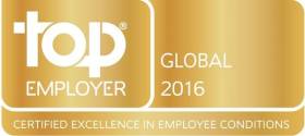 DHL Express uhonorowany certyfikatem Top Employer Global 2016