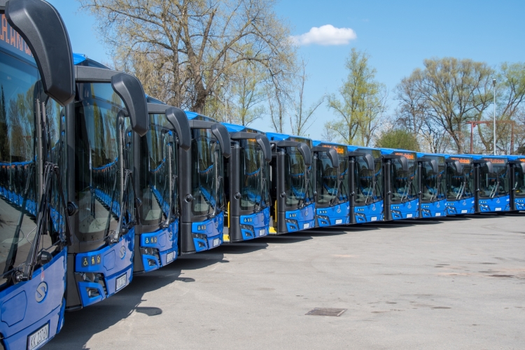 37 autobusów hybrydowych zasila flotę MPK w Krakowie