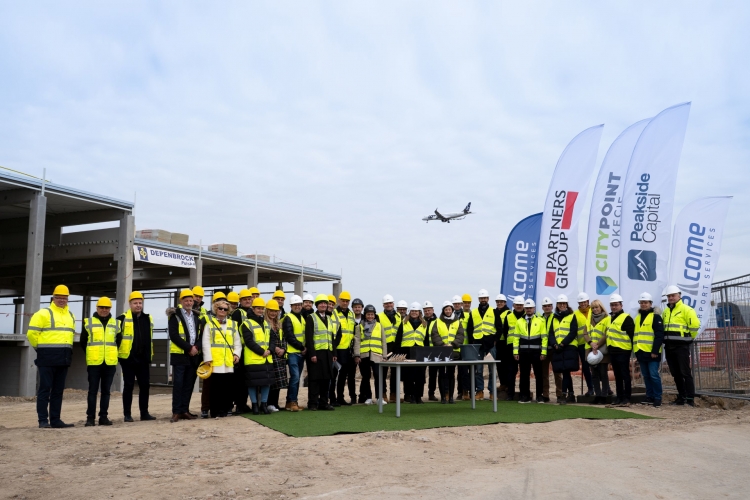 Cornerstone Laying Ceremony at City Point Okęcie