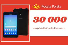 Nowe tablety dla listonoszy Poczty Polskiej